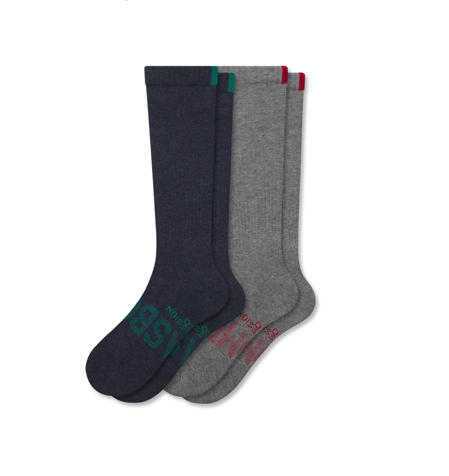Women’s Everyday Compression Knee High Sock 2-Pack Gift Box - Trail Recovery Fit