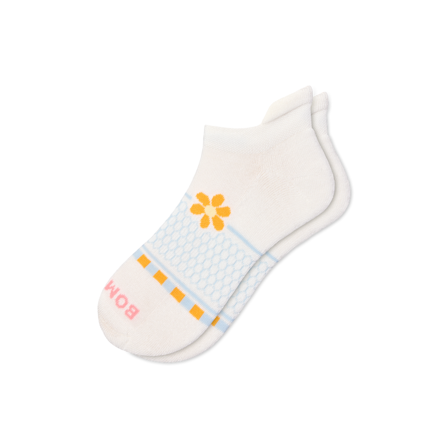 Women's Beach Day Ankle Socks - Cushion Studio Move