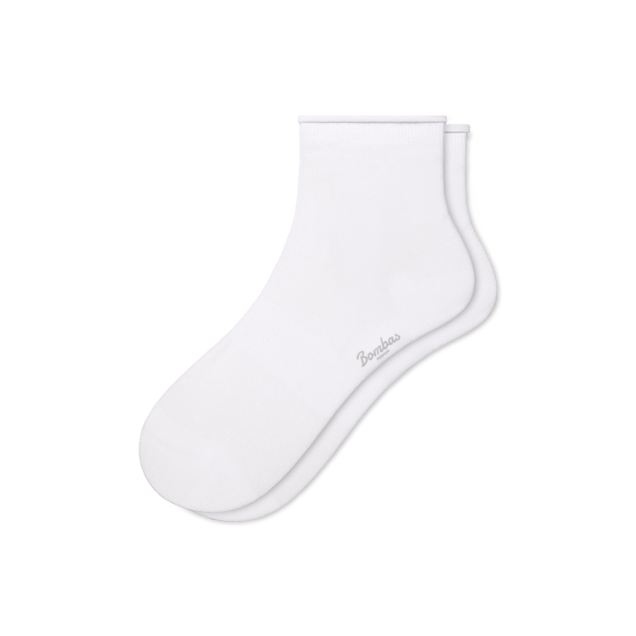 Women’s Roll Top Quarter Socks - Outdoor Recovery Move