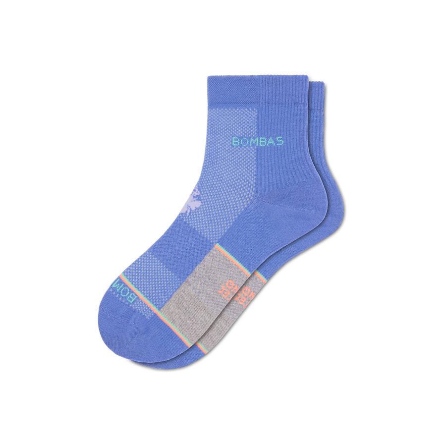 Women's UltraLite Sport Merino Wool Blend Quarter Socks - Weekend No Show Move