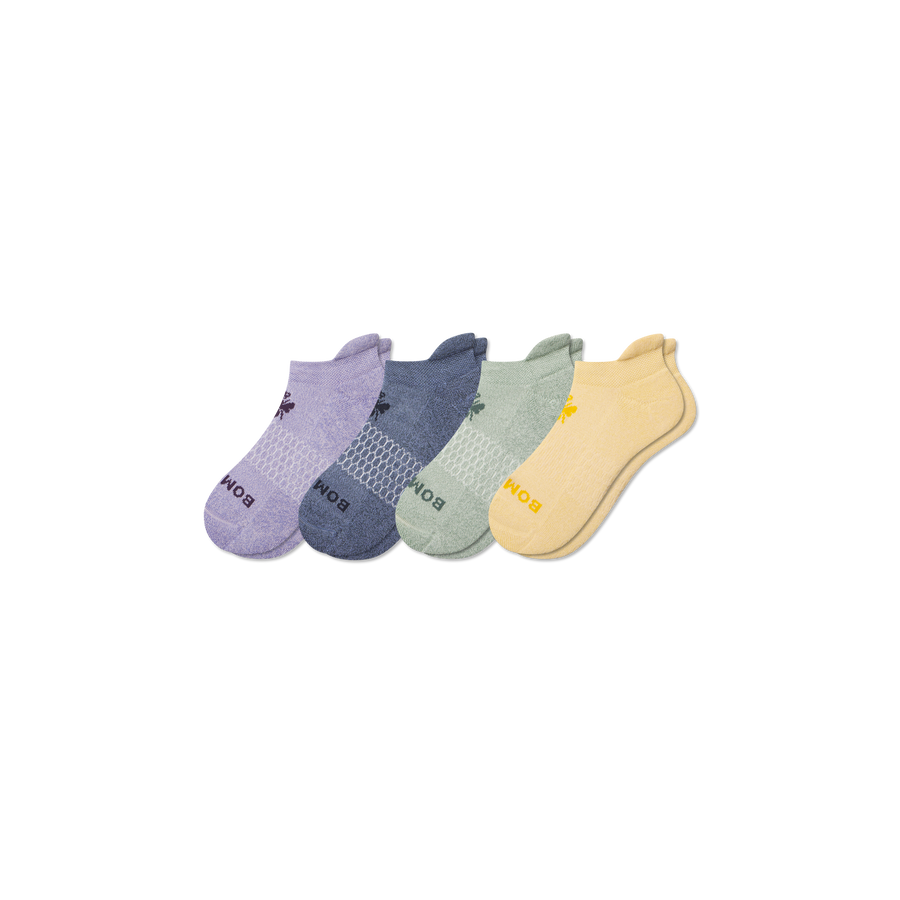 Youth Marl Ankle Sock 4-Pack - Easy Court Rotation