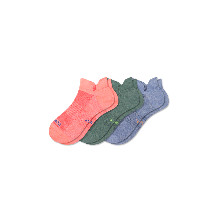 Women's UltraLite Sport Ankle Sock 3-Pack - Cozy Court Support
