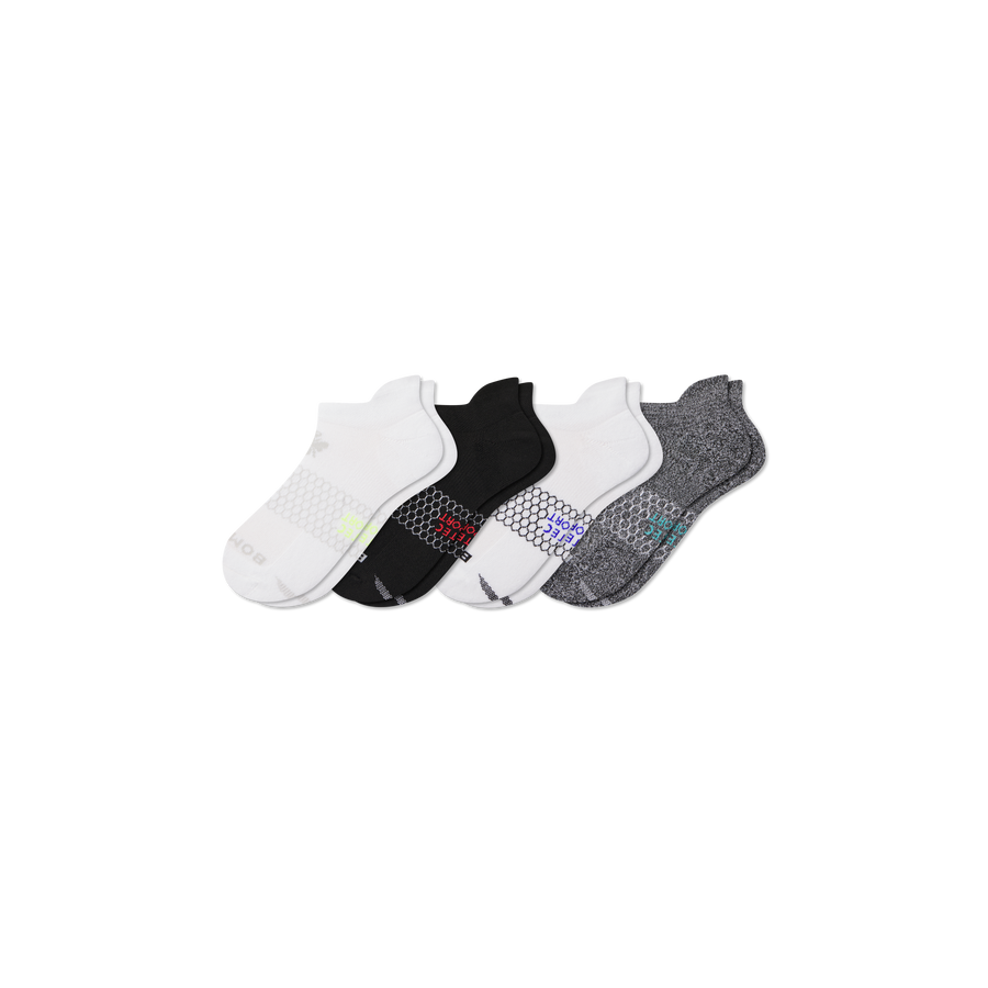 Men's All Sport Ankle Sock 4-Pack - Cozy Comfort