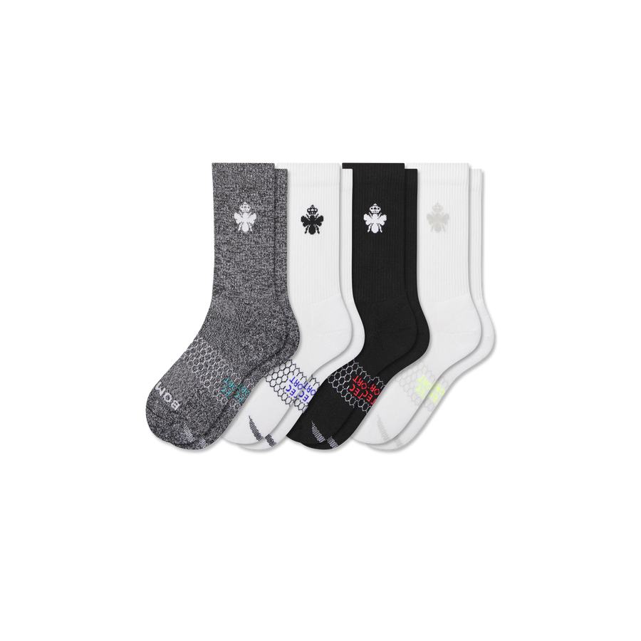 Youth All Sport Calf Sock 4-Pack - Steady Ankle Step