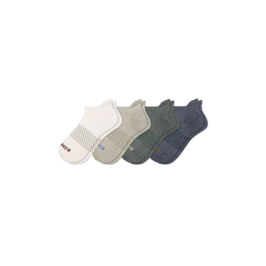 Men's Solids Ankle Sock 4-Pack - Comfort Recovery Move
