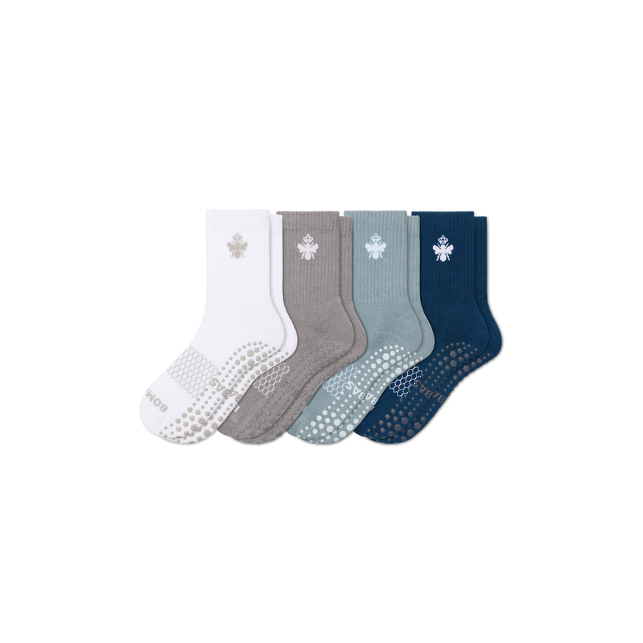 Women's Gripper Half Calf Sock 4-Pack - Light Recovery Fit