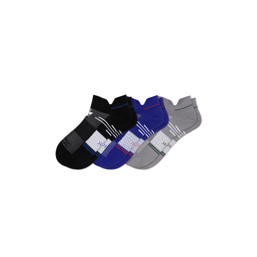 Men's UltraLite Sport Ankle Sock 3-Pack - Weekend Everyday Fit