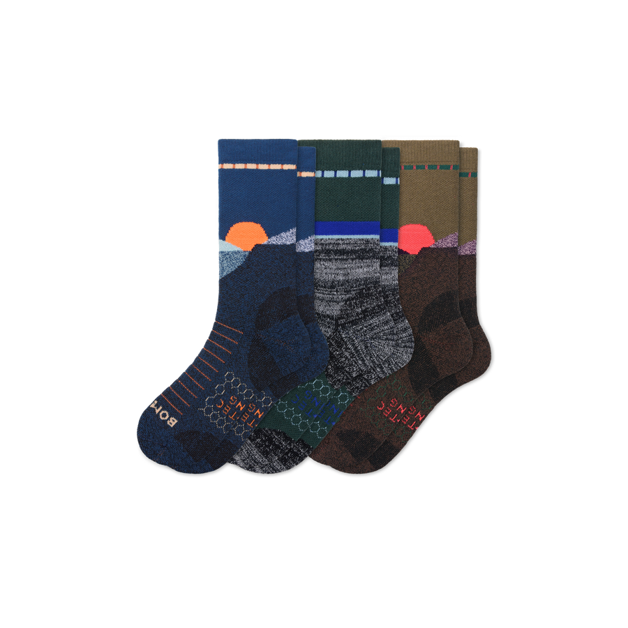 Women's Hiking Calf Sock 3-Pack - Soft Wear