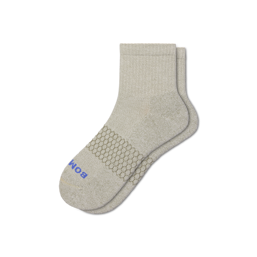 Men's Quarter Socks - Everyday Office Cushion