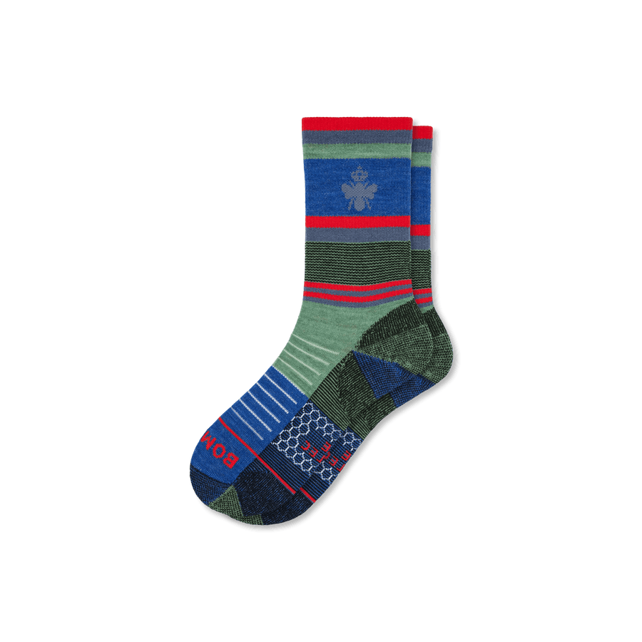 Cotopaxi x Bombas Merino Wool Blend Hiking Calf Socks - Light Run Support