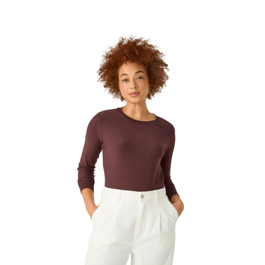 Women's Air Slub Long Sleeve T-Shirt - Steady Race Relief