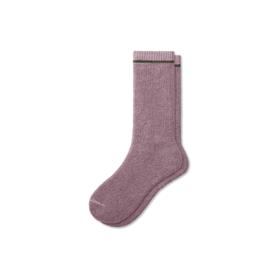 Men's Plush Terry Calf Socks - Comfort Lounge Rotation