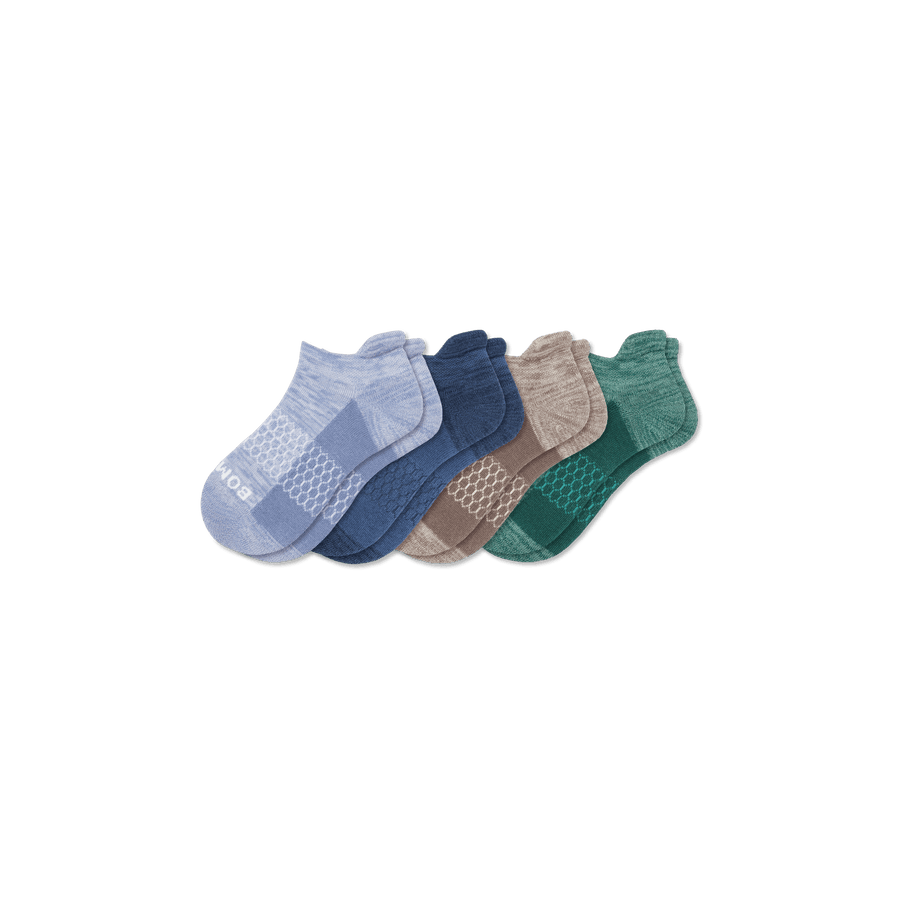 Youth Two Tone Ankle Sock 4-Pack - Daily Office Step