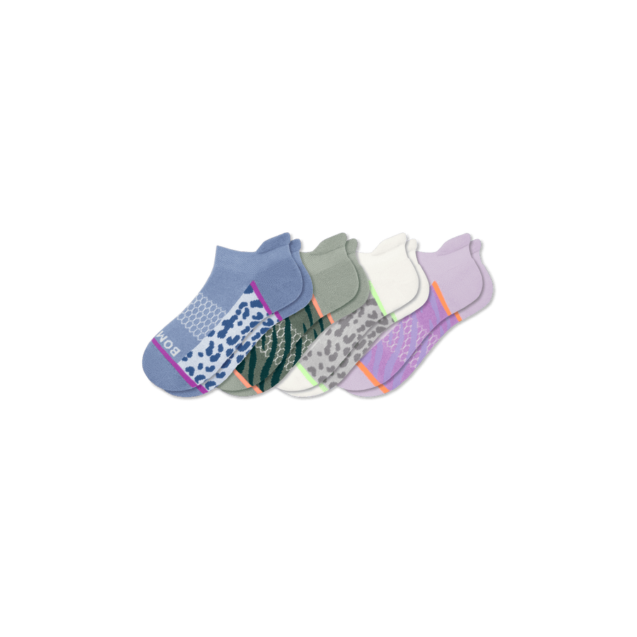 Youth Wild Wear Ankle Sock 4-Pack - Everyday Pair