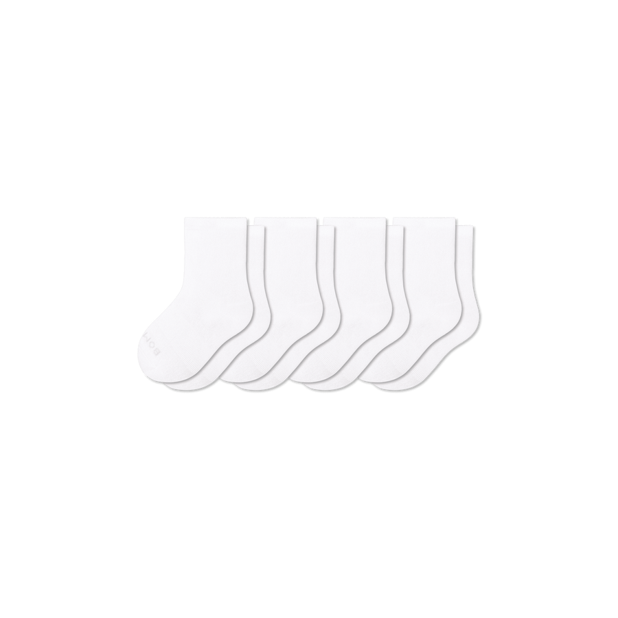 Junior Lightweight Calf Sock 4-Pack - Active Fit