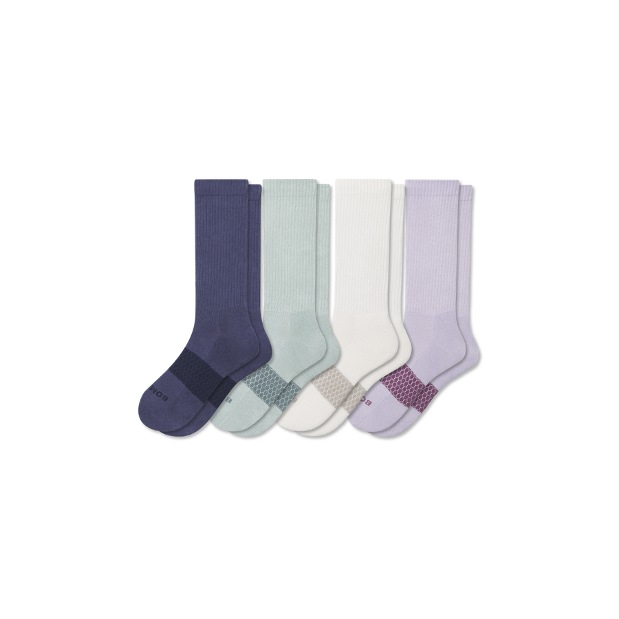 Women's Solids Calf Sock 4-Pack - Cushion Low Cut Move