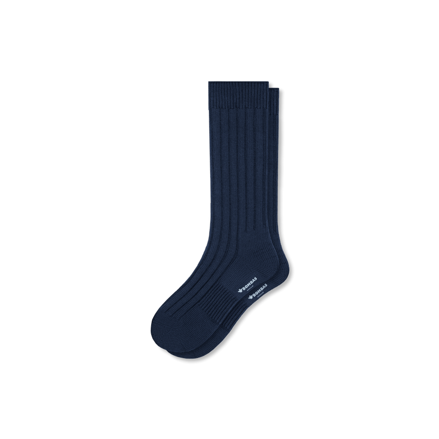 Men's Vintage Rib Calf Socks - Everyday Studio Support