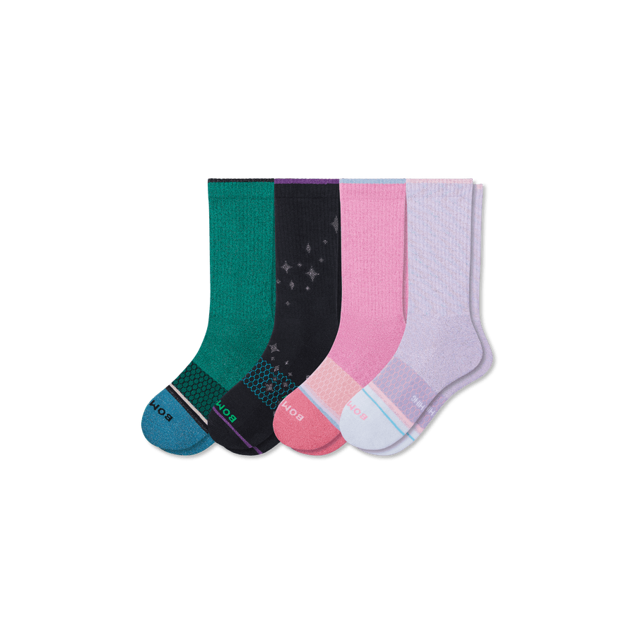 Wicked X Bombas Calf Sock 4-Pack - Comfort Ankle Wear