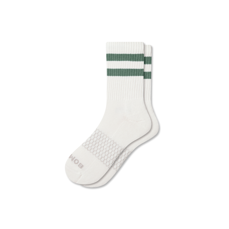 Women's Vintage Stripes Half Calf Socks - Trail Office Wear