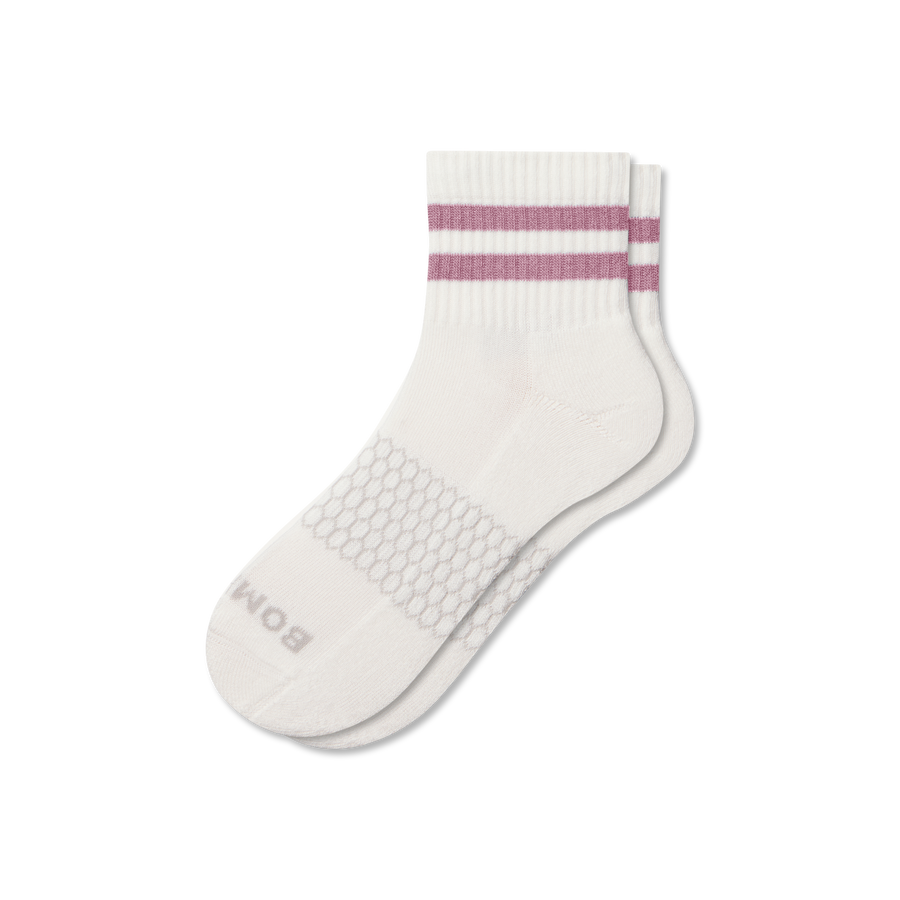 Women's Vintage Stripes Quarter Socks - Studio Weekend Pair
