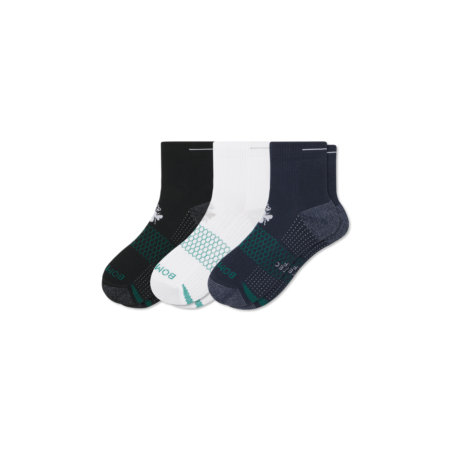 Women's Golf Quarter Sock 3-Pack - Easy Shift Rotation
