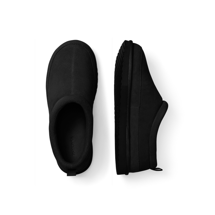 Men's Saturday Suede Slip-On - black L [9053]
