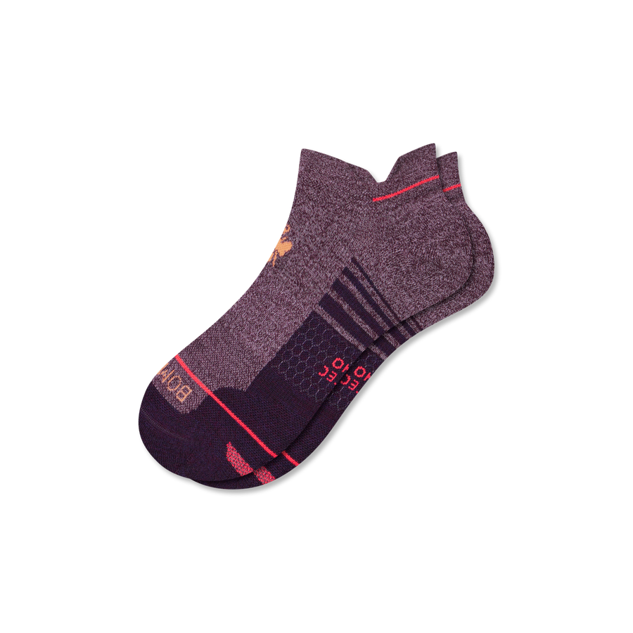 Men's Merino Wool Blend Run Ankle Socks - Fresh Court Rotation