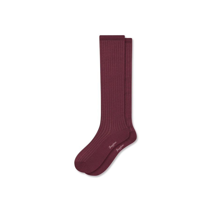 Women's Pointelle Knee High Socks - Classic Low Cut Wear