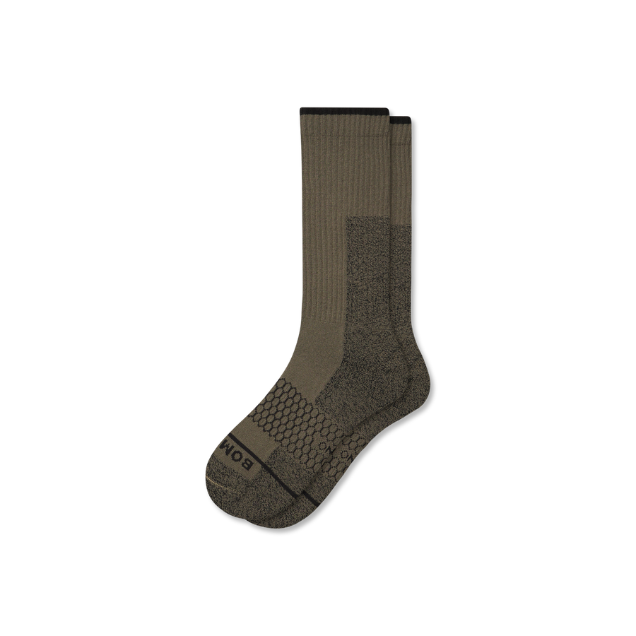 Women's Ultra Strong Merino Blend Calf Socks - Smooth Weekend Rotation