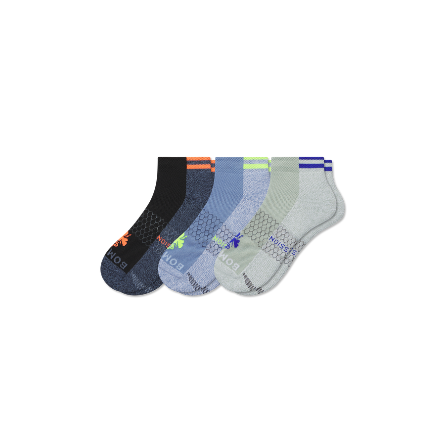 Men's Performance Compression Ankle Sock 3-Pack - Court Support