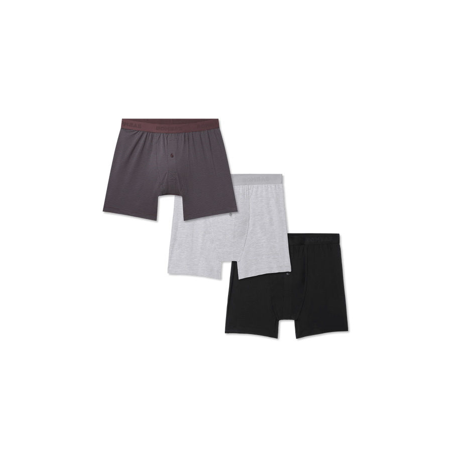 Men's Cotton Modal Blend Boxer 3-Pack - Second Flex Layer