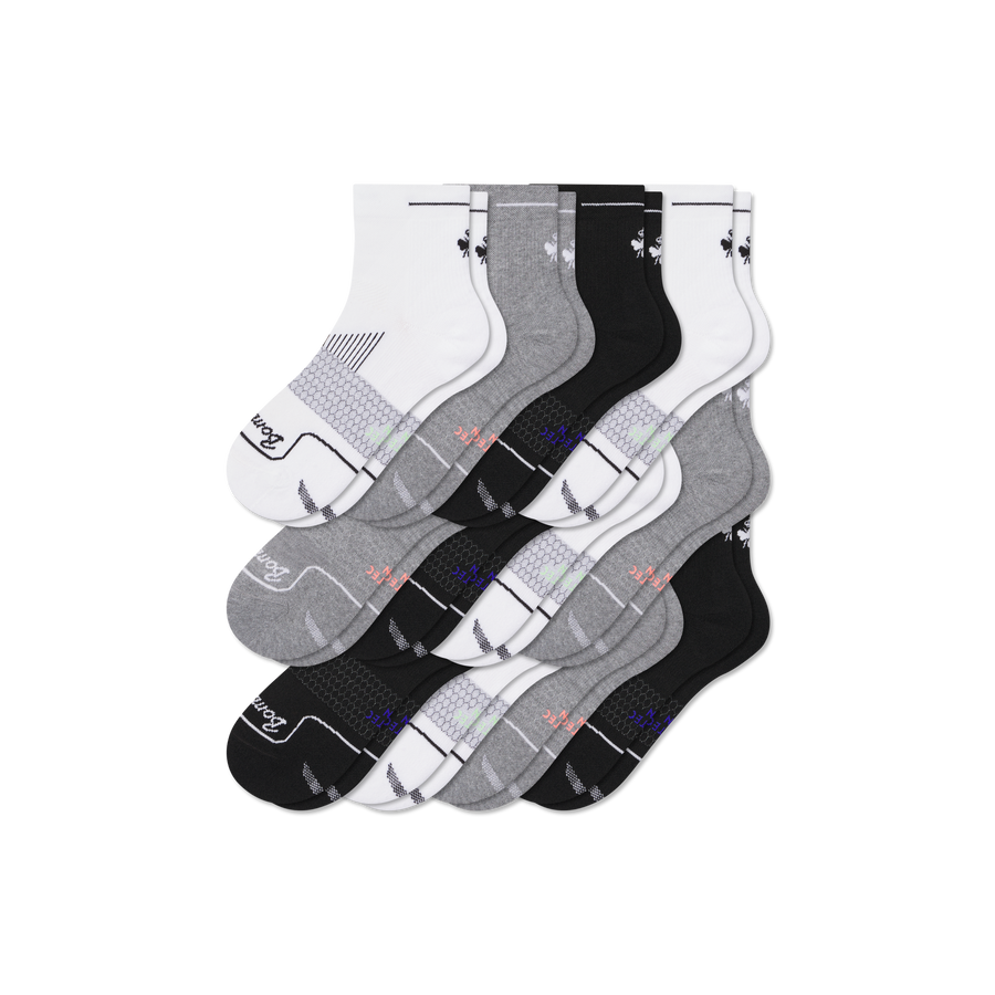 Women's Run Quarter Sock 12-Pack - Active Studio Fit