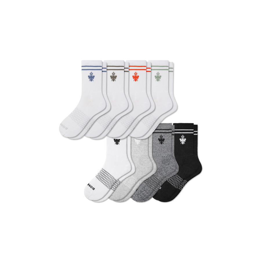 Men's Originals Half Calf Sock 8-Pack - Cozy Rotation