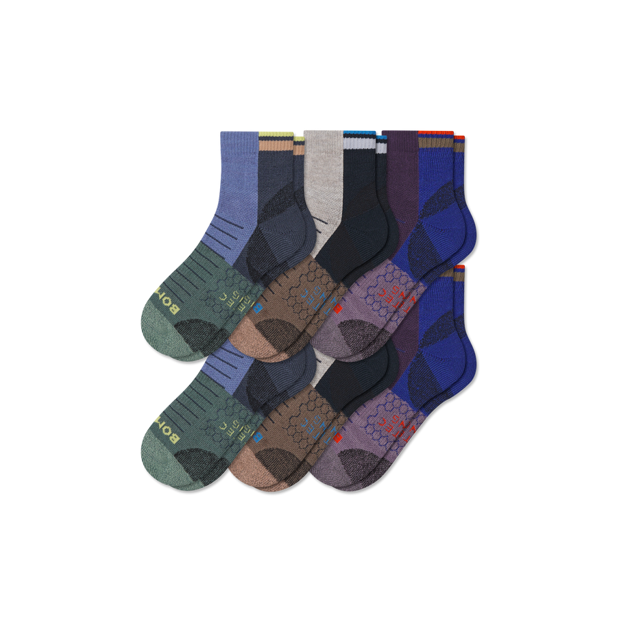 Women's Hiking Quarter Sock 6-Pack - Weekend Ankle Move