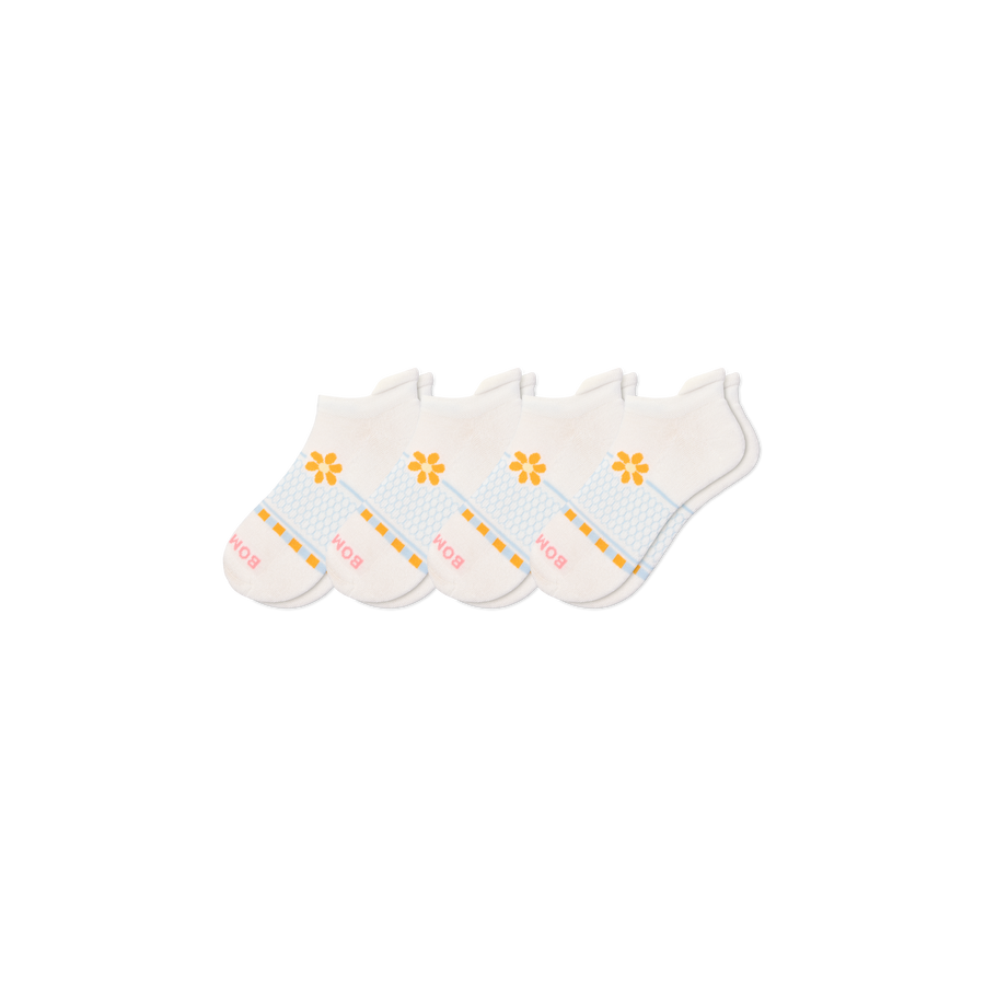 Women's Beach Day Ankle Sock 4-Pack - Soft Recovery Rotation