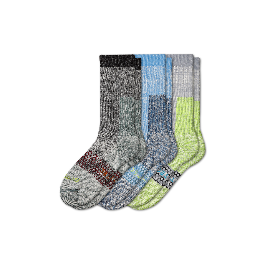 Women's All-Purpose Performance Heavy Duty Calf Sock 3-Pack - Soft Crew Wear