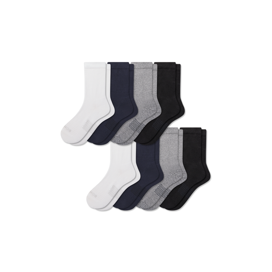 Men's Modern Rib Half Calf Sock 8-Pack - Light Recovery Pair