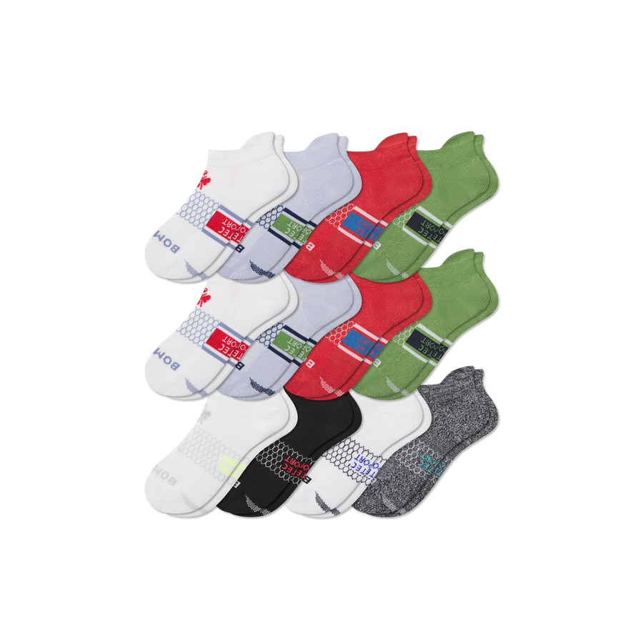 Youth All Sport Ankle Sock 12-Pack - Classic No Show Fit