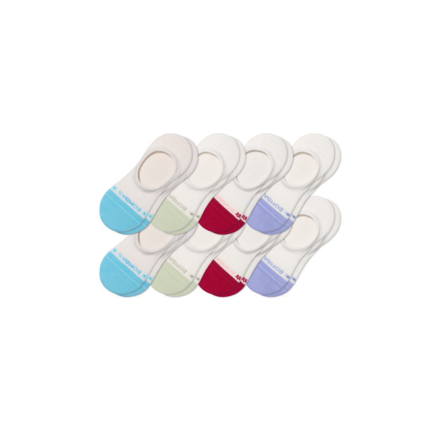 Women's Lightweight No Show Sock 8-Pack - Weekend Step