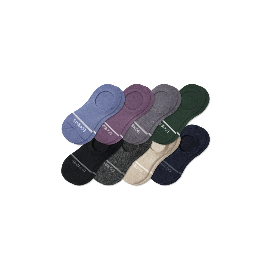 Women's Lightweight Merino Wool Blend No Show Sock 8-Pack - Everyday Move