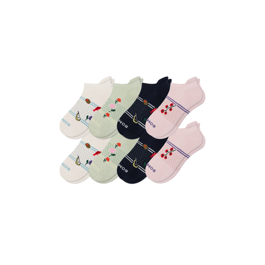 Women's Dinner Party Ankle Sock 8-Pack - Weekend Trail Comfort