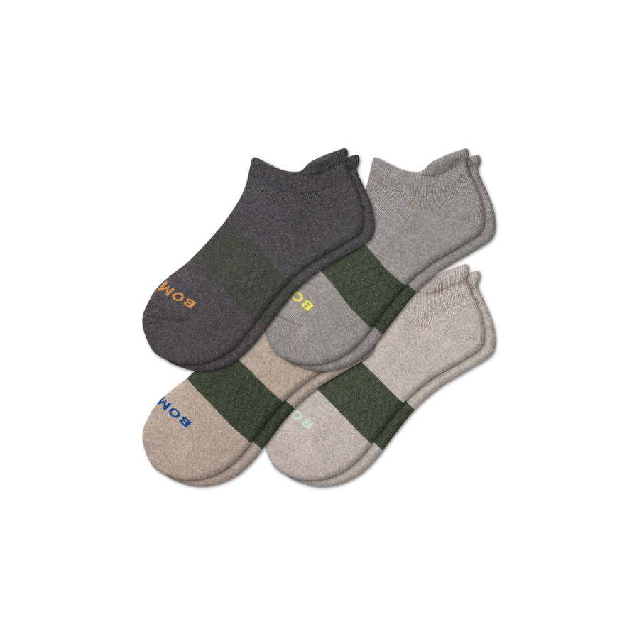Men's Kind Knit Ankle Sock 4-Pack - Everyday Recovery Support