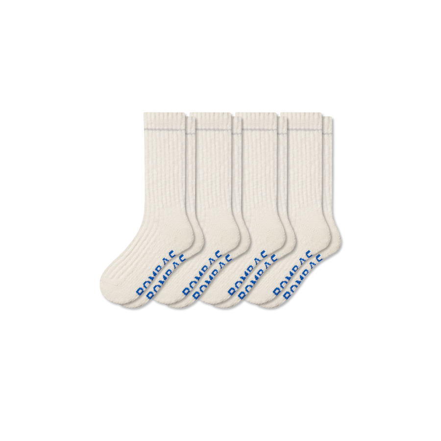 Women's Chunky Ragg Calf Sock 4-Pack - Steady Run Fit