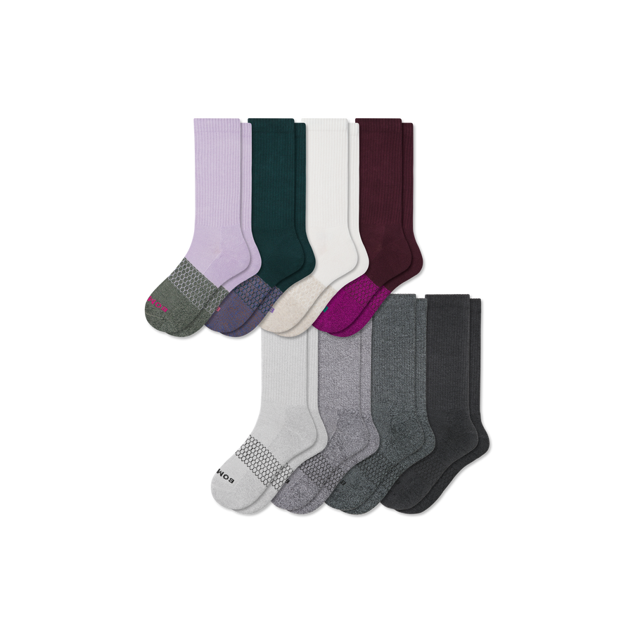 Women's Marl Calf Sock 8-Pack - Steady Everyday Move
