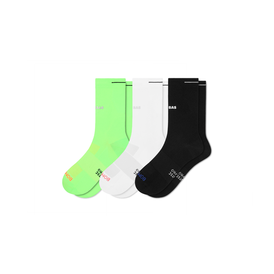 Men's RunPro Half Calf Sock 3-Pack - Easy Comfort