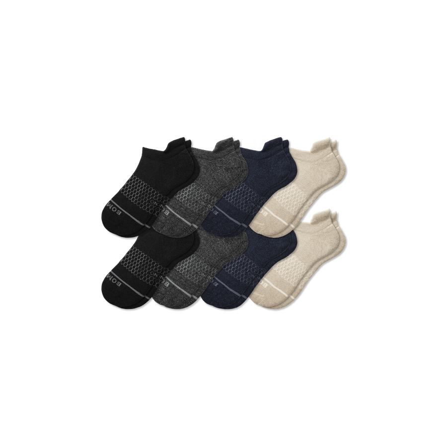 Men's Merino Wool Blend Ankle Sock 8-Pack - Modern Crew Move