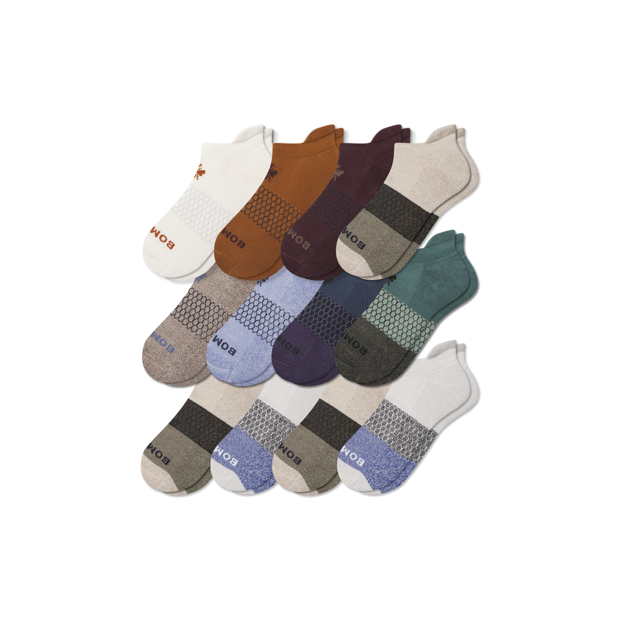 Men's Ankle Sock 12-Pack - Steady Recovery Comfort