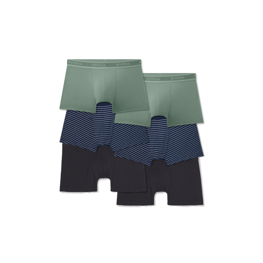 Men's Soft Flex Trunk 6-Pack - Smooth Fit Ease