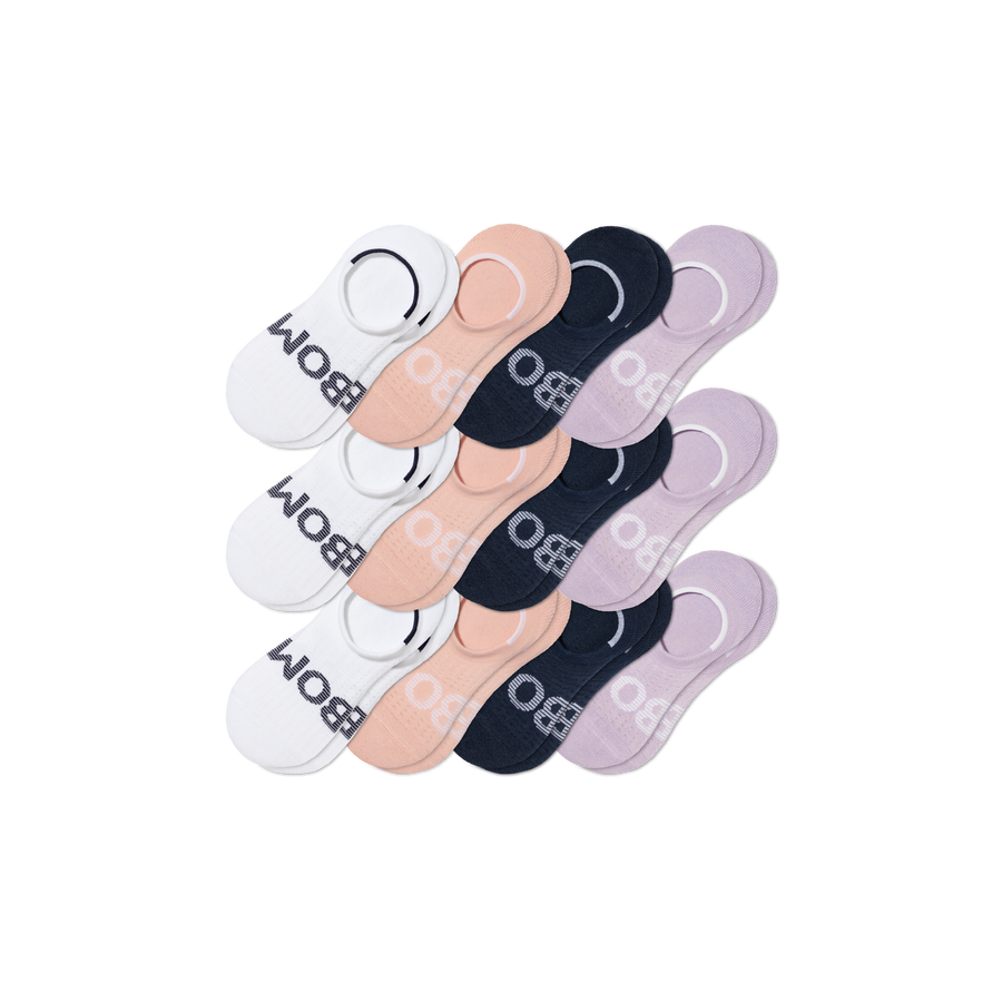 Women's All Sport Cushioned No Show Sock 12-Pack - Studio No Show Wear