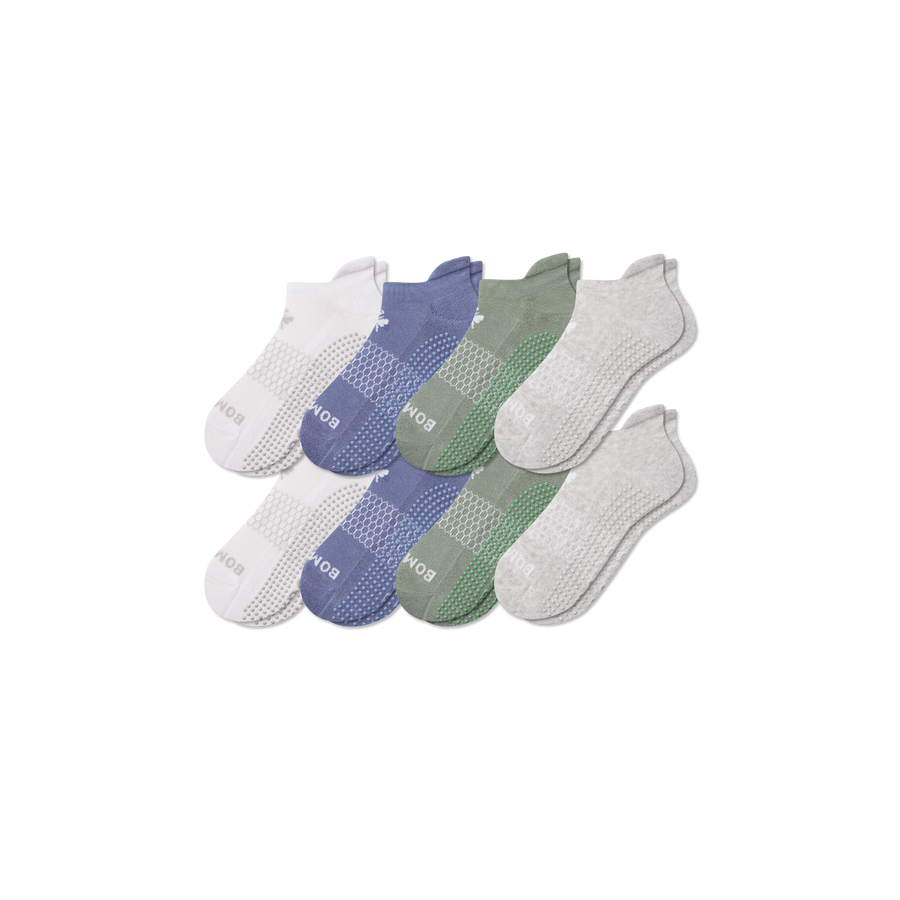 Women's Gripper Ankle Sock 8-Pack - Cozy School Move